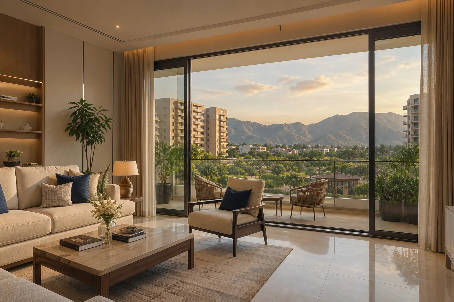 Premium apartment overlooking Zirakpur and Panchkula